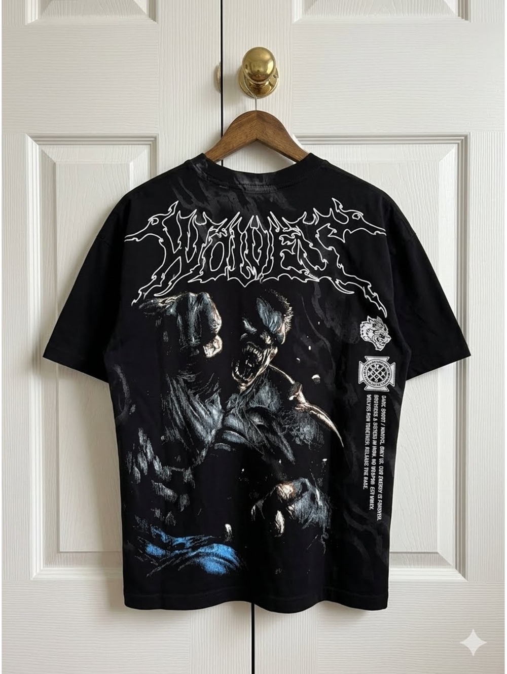 Darc Sport x Release the Rage Premium OS Tee in Black. Medium [COPY]